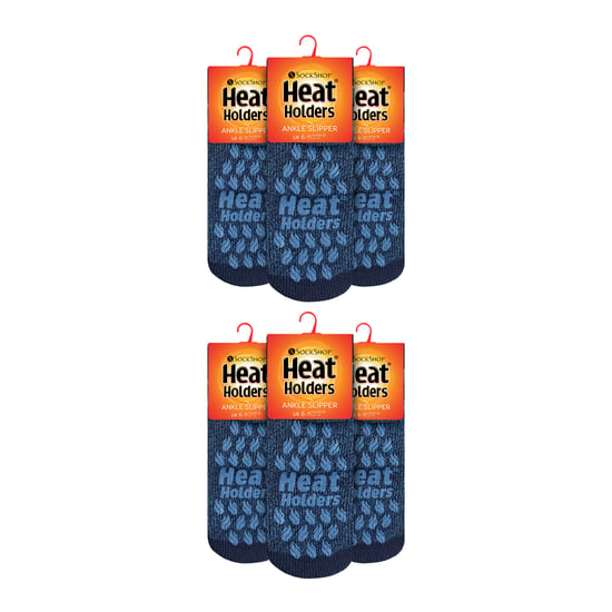 6 Paar Herren 2.3 TOG rutschfeste niedrige Thermo-Sneakersocken - Image 2