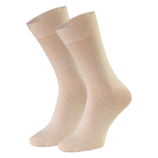 2 Paare Herren Kaschmirsocken - Luxusweiche und warme nahtlose Alltagssocken - Image 1