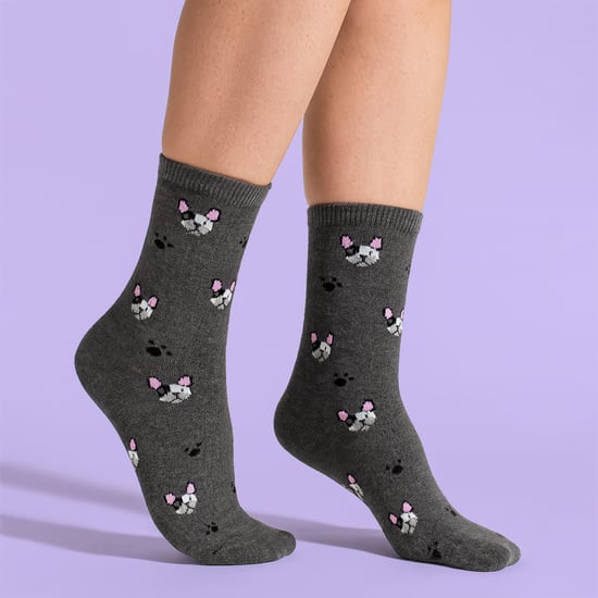 10 Paar Damen Socken mit Hunde-Muster - Weiche Baumwollmischung Socken mit lustigem Hundedesign - Image 4