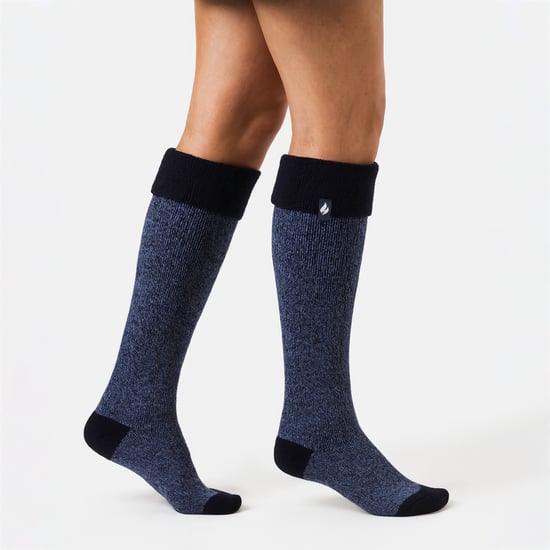 Damen Thermo Langschaftgummistiefelsocken mit weichem, gebürstetem Futter - Image 3