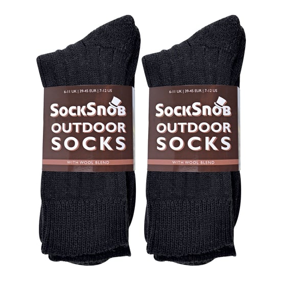 6er-Pack Herren Dicke Warme Wollmischung Wandersocken - Image 2