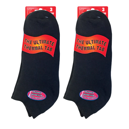 6 Paar Damensocken mit Polsterung und Thermofunktion - Image 2