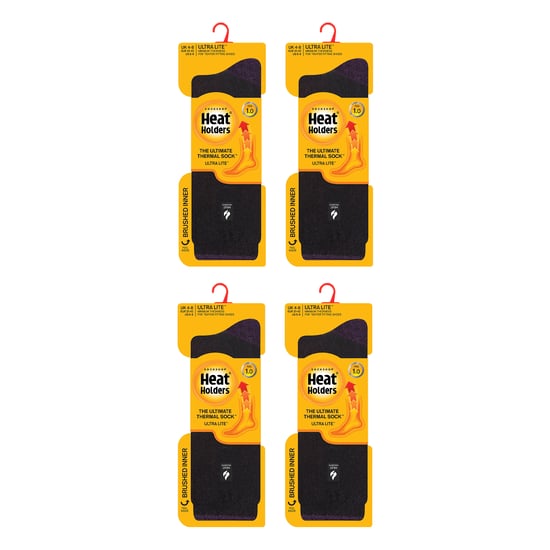 4 Paar Damen UltraLite Leichte Thermosocken - Image 2
