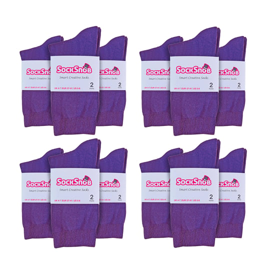 24 Paar Damen Einfach Baumwollreiche Kleid Socken - Image 2