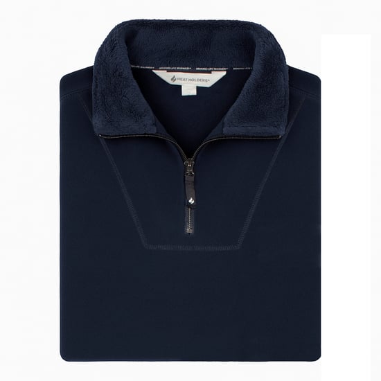 Herren Thermo Soft 1/4 Zip Oberteil Fleece mit hohem Kragen - Image 2