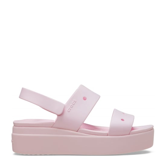 Damen Crocs Brooklyn 4U Sandalen in Pink - Image 1