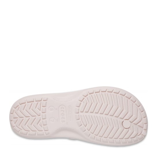 Herren Crocs Crocbrand Flip-Flop in Off-White - Image 3