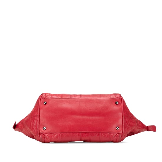 Gestepptes Leder-Handtasche - Image 3