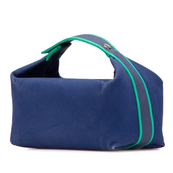 Leinenhandtasche mit gesticktem Logo - Image 2