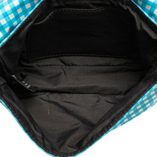 Baguette Gingham Schultertasche - Image 3