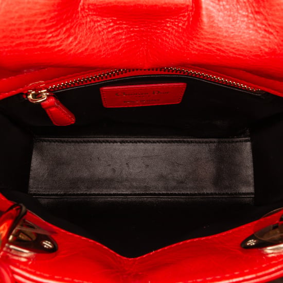 Dior Pre-owned Lady Dior Mini Tasche, bestickt - Rot - Image 6