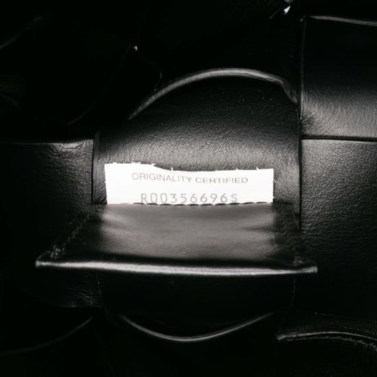 Tasche Eimer Geflecht-Leder Tasche - Image 6