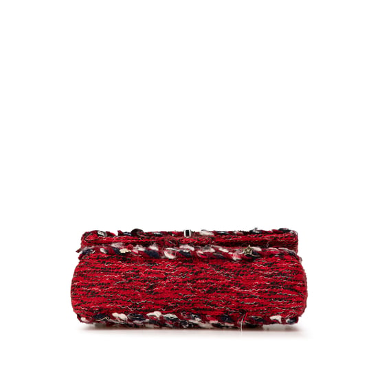 Klassische Tweed-Tasche mit Klappe - Image 3