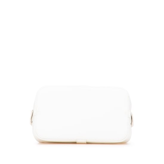 Weiße Leder Schultertasche - Image 3