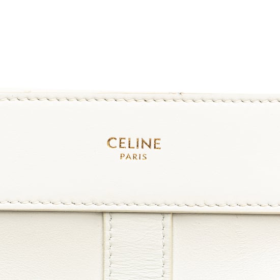 Weiße Leder Schultertasche - Image 5