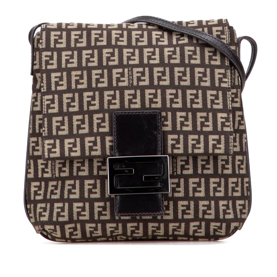 Baguette Ff Canvas Schultertasche - Image 1