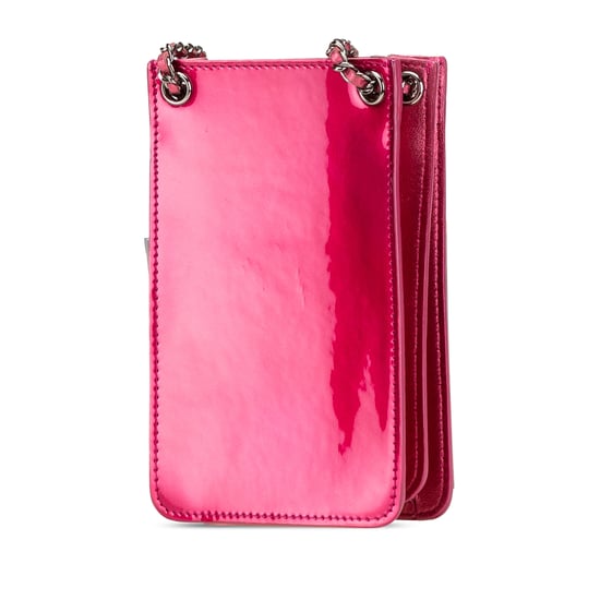 Lackleder Kettenhandtasche - Image 2