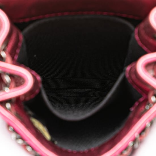 Lackleder Kettenhandtasche - Image 4