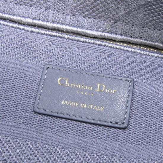 Dior Caro Mini Tasche Lila Canvas - Image 2