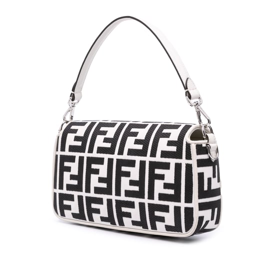 Baguette Ff Canvas Schultertasche - Image 2