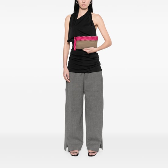Gewebte Leder-Clutch - Image 1