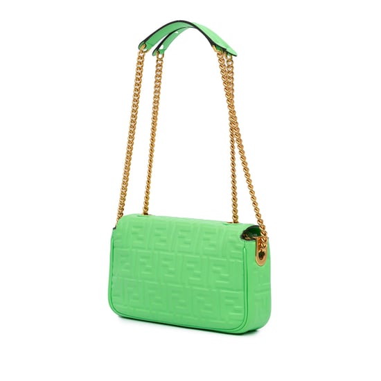 Baguette Leder Schultertasche - Image 2