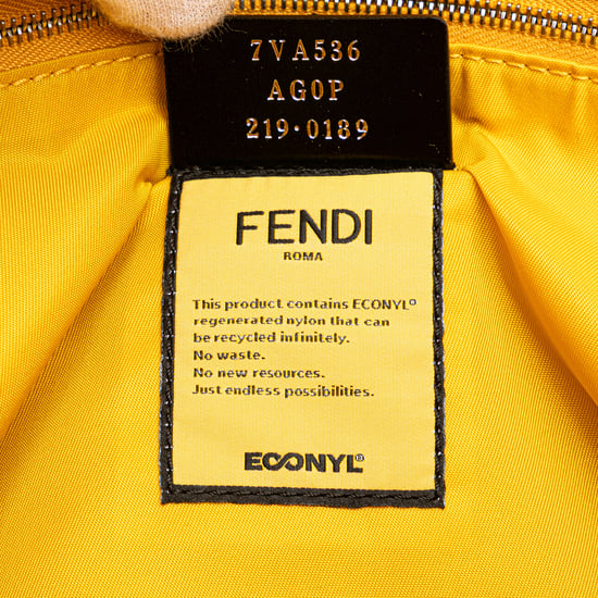 Tasche Gelb Fendi Logo - Image 6