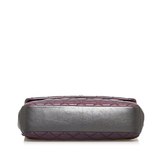 Gepolsterte Leder Schultertasche - Image 4