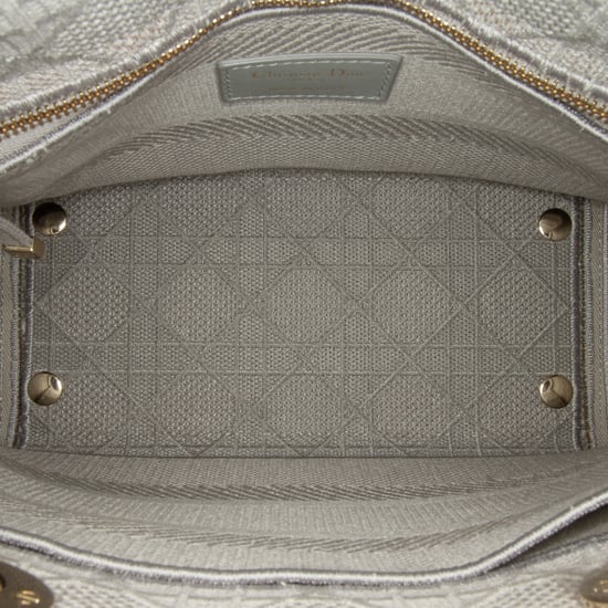 Dior Caro Mini Tasche Graues Präge-Canvas - Image 6