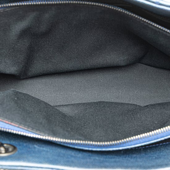 Gequiltete Leder-Kettenhandtasche - Image 6
