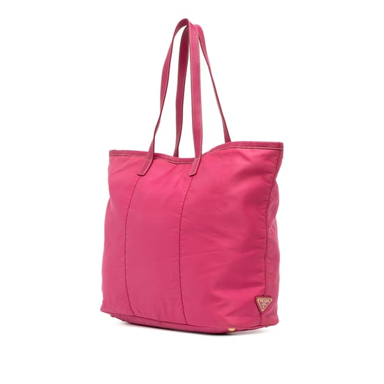 Rosa Nylon Tragetasche - Image 2