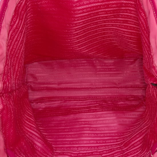 Rosa Nylon Tragetasche - Image 4