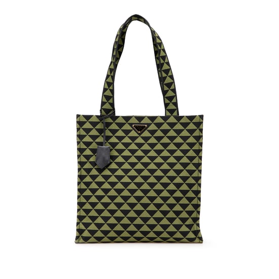 Geometric Patterned Tote - Image 1