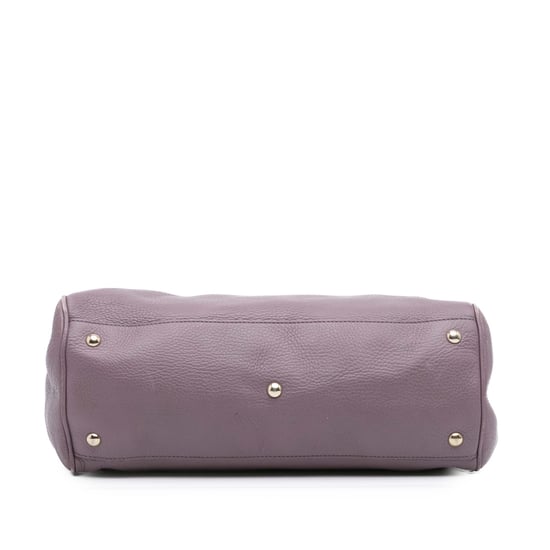 Bamboo-Tasche mit Ledergriff - Image 3
