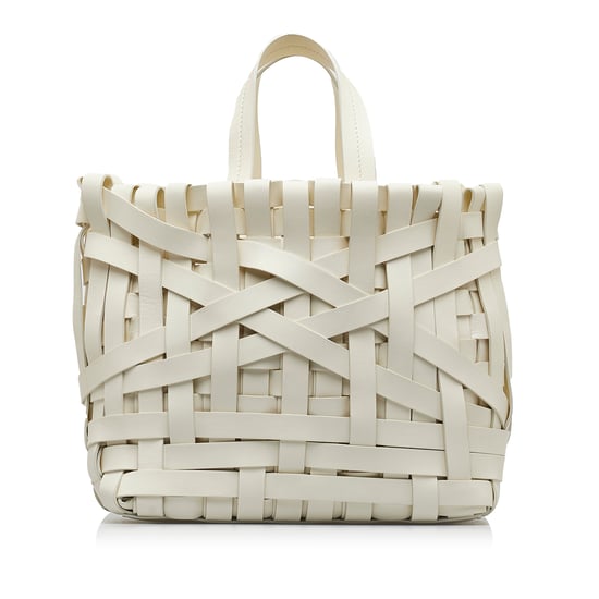 Geflochtene Leder-Tote-Tasche - Image 1