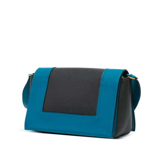 Ava Tasche Teal Schwarz Leder - Image 2