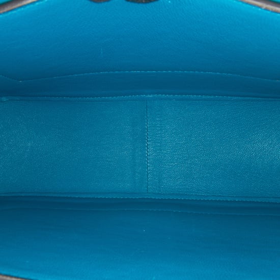 Ava Tasche Teal Schwarz Leder - Image 4