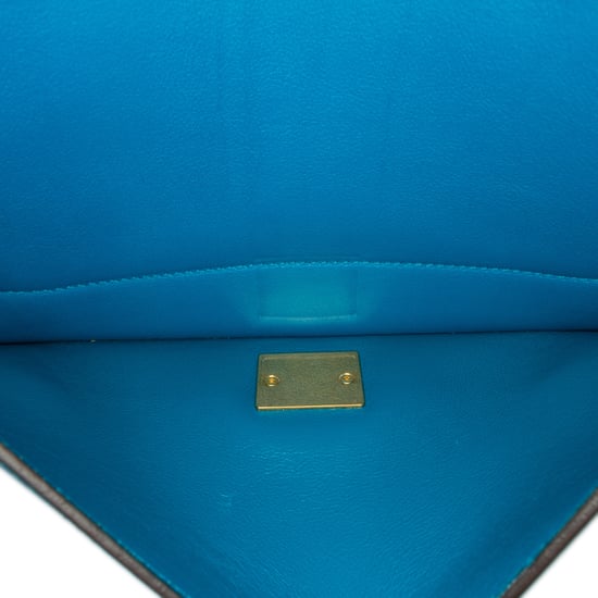 Ava Tasche Teal Schwarz Leder - Image 5