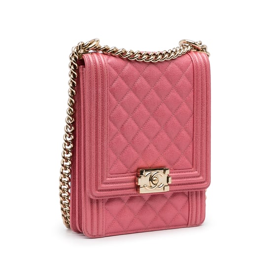 Boy Chanel Pinkes Leder-Crossbody - Image 2