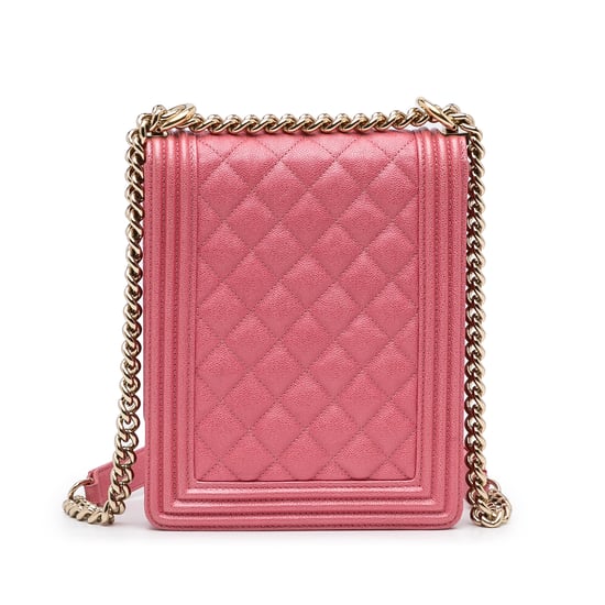 Boy Chanel Pinkes Leder-Crossbody - Image 3