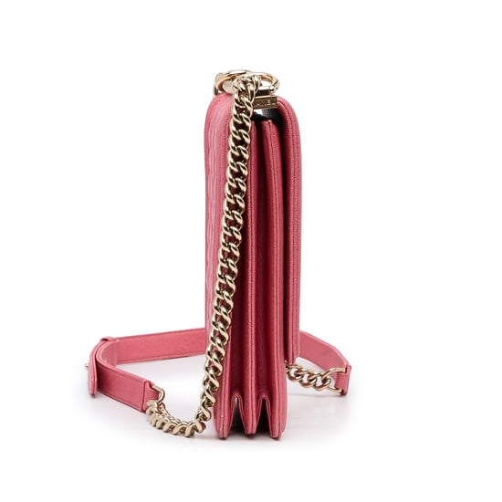 Boy Chanel Pinkes Leder-Crossbody - Image 4