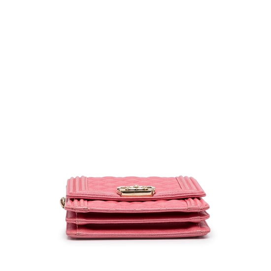 Boy Chanel Pinkes Leder-Crossbody - Image 5
