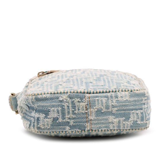 Denim Umhängetasche mit verstellbarem Schultergurt - Image 3