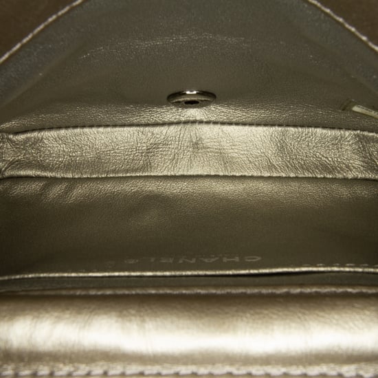 Chanel 19 Umhängetasche Grau Leder - Image 6