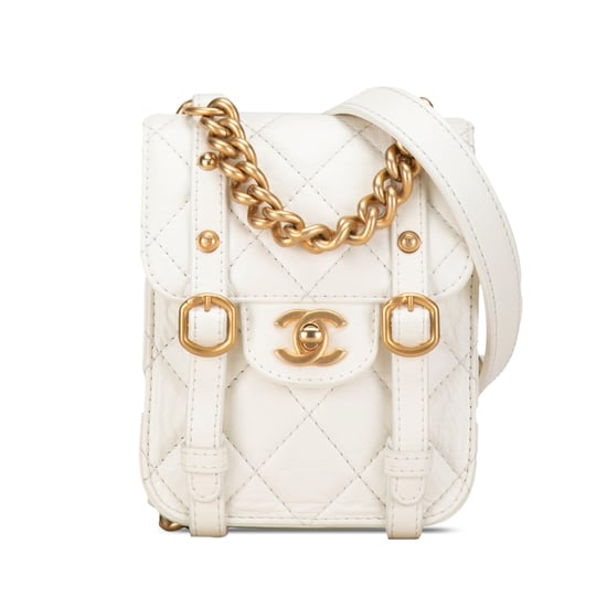 Gepolsterte Ketten-Crossbody-Tasche - Image 1