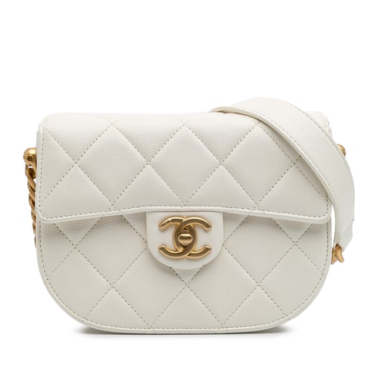 Chanel Gequiltete Lammleder Umhängetasche - Image 1
