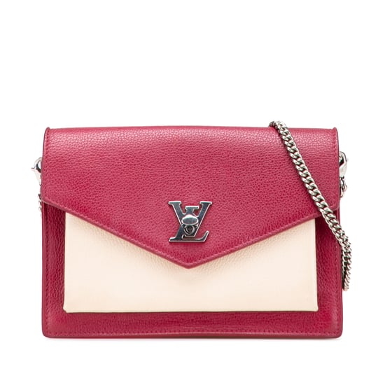Farbblock-Chain-Crossbody-Tasche - Image 1