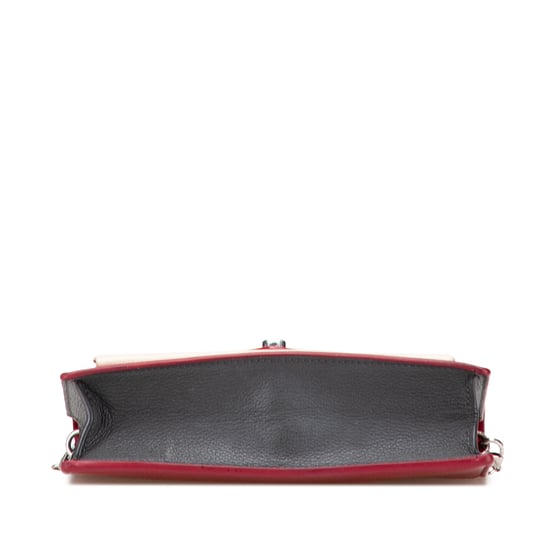 Farbblock-Chain-Crossbody-Tasche - Image 3