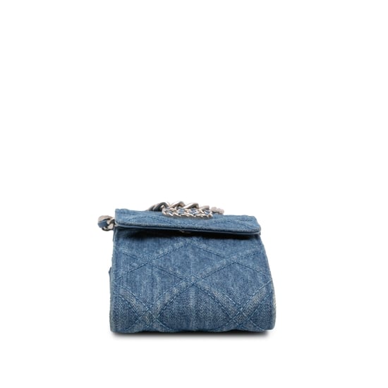 Denim gesteppte Umhängetasche - Image 3