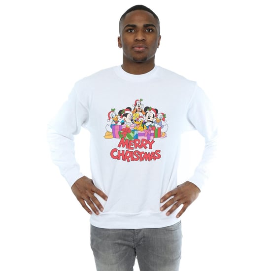 Disney - "Mickey Mouse and Friends" Sweatshirt für Herren (Weiß) - Image 2